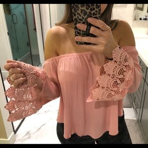 Off the shoulder top